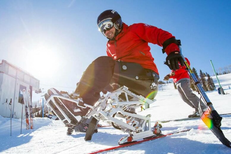 Aspen Adaptive Skier
