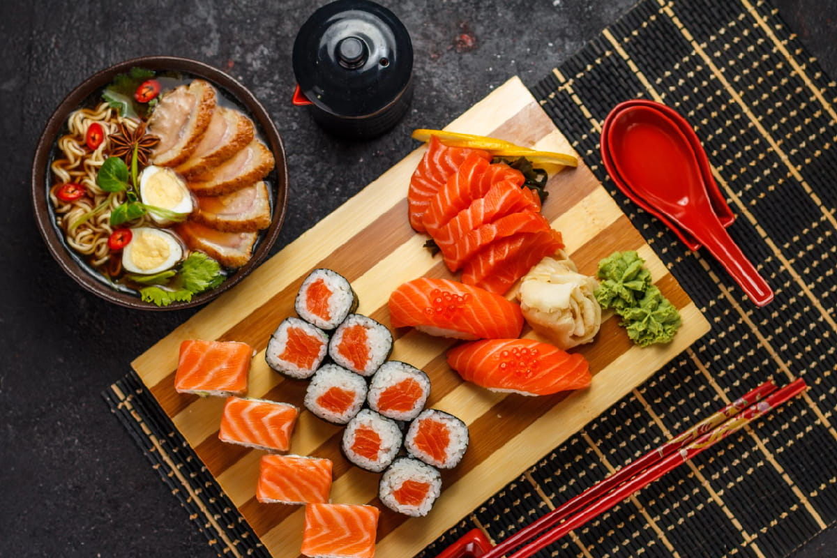 Ramen and Sushi