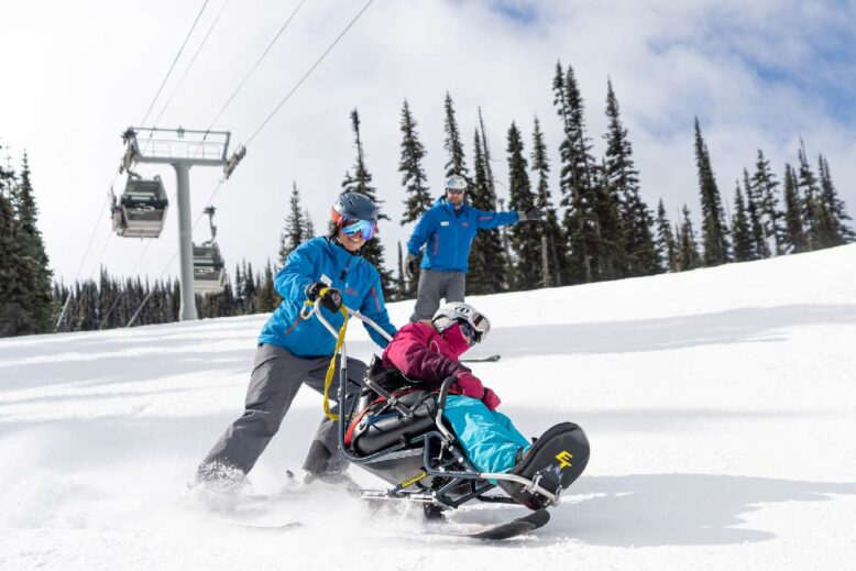 Whistler Adaptive Skier