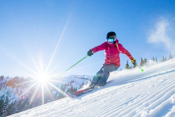 Sun shining in Whistler